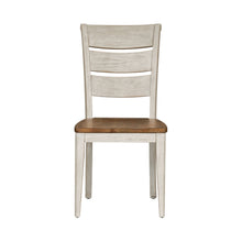 Farmhouse Reimagined - Ladder Back Side Chair - White