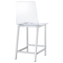 Juelia - Chrome Stools (Set of 2)