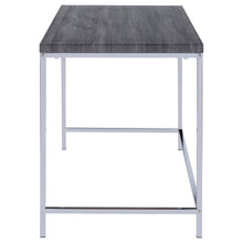 Kravitz - 1-Shelf Writing Desk - Weathered Gray