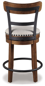 Valebeck - Full Back Swivel Stool