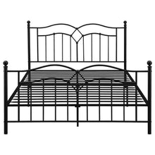 Klossen - Metal Queen Open Frame Bed - Black