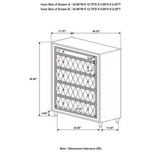 Antonella - 5-Drawer Bedroom Chest