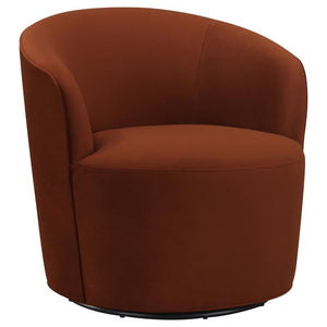 Joyce - Upholstered Barrel Back Swivel Chair