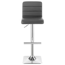 Bianca - Square Upholstered Adjustable Bar Stools (Set of 2)