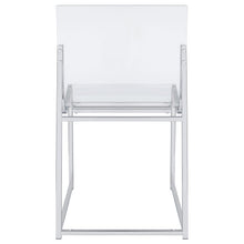 Adino - Acrylic Dining Side Chair (Set of 2) - Chrome