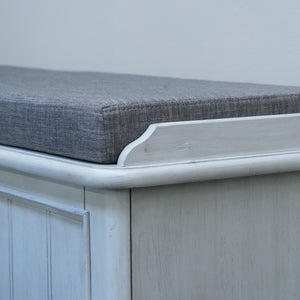 New Haven - Storage Bench - Oyster Shell