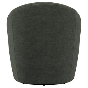 Leon - Upholstered Barrel Accent Swivel Chair