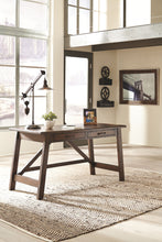 Baldridge - Rustic Brown - Home Office Large Leg Desk