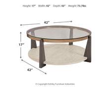 Frazwa - Multi - Round Cocktail Table