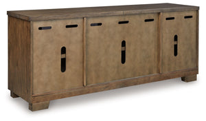 Rosswain - Warm Brown - Extra Large TV Stand