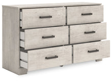 Shawburn - Whitewash - Six Drawer Dresser