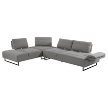 Arden - Upholstered Sectional Sofa With Adjustable Back - Taupe