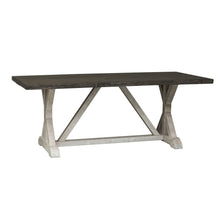 Willowrun - Trestle Table - Rustic White