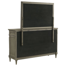 Alderwood - 9-Drawer Dresser With Mirror - French Gray