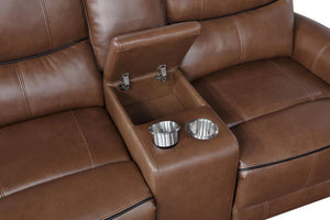 Greenfield - Upholstered Power Reclining Loveseat