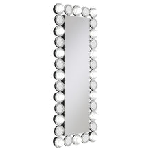 Aghes - Wall Mirror With Lighting - Silver