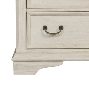 Bayside - 5 Drawer Chest - White