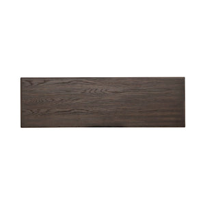 Mill Creek - 2 Drawer Sofa Table - Dark Brown