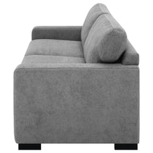 Simpson - Upholstered Sofa Sleeper With Queen Mattress - Gray