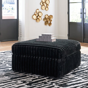 Midnight-Madness - Onyx - Oversized Accent Ottoman