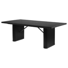 Catherine - Rectangular Wood Dining Table - Black