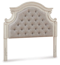 Realyn - Chipped White - Full Uph Panel Headboard