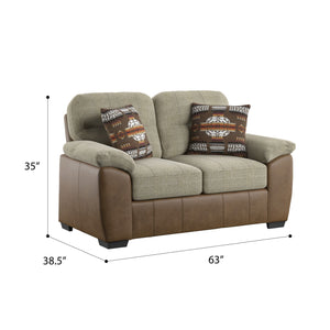 Porter - Loveseat - Dark Brown