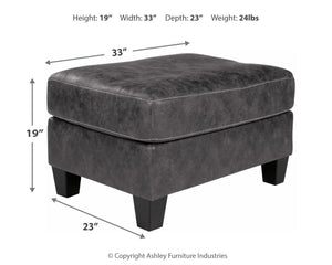 Venaldi - Gunmetal - Ottoman