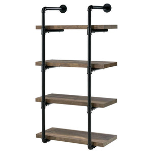 Elmcrest - 4-Shelf Wall Bookshelf