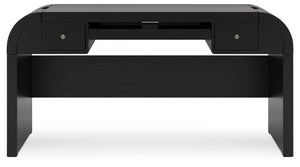 Rowanbeck - Black - Home Office Desk