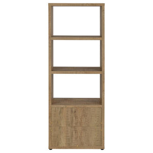 Tabby - 3-Shelf Engineered Wood Media Tower - Mango