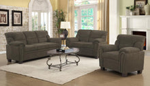 Clementine - Upholstered Padded Arm Sofa Set