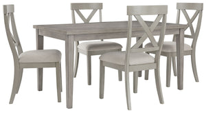 Parellen - Gray - Rectangular Dining Room Table