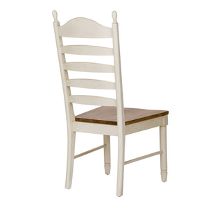 Springfield - Ladder Back Side Chair - White