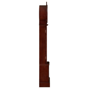 Narcissa - Grandfather Clock With Adjustable Chime - Brown Red