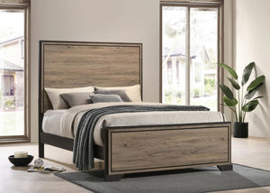 Baker - Wood Panel Bed