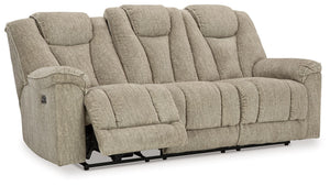 Hindmarsh - Stone - 2 Pc. - Power Reclining Sofa, Power Reclining Loveseat