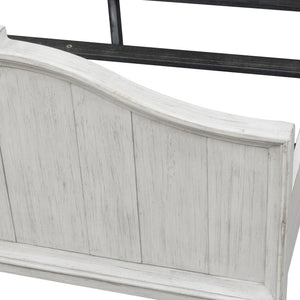 Farmhouse Reimagined - California King Panel Bed - White