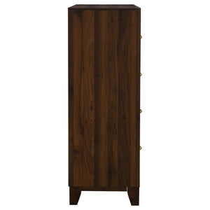 Welsley - 4-Drawer Chest Of Drawers - Walnut