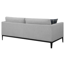 Apperson - Upholstered Track Arm Sofa - Light Gray