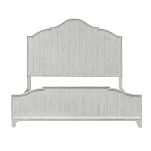 Farmhouse Reimagined - Panel Bed, Dresser & Mirror