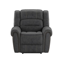 Baldwin - Gliding Recliner - Slate Gray