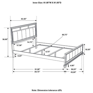 Barzini - Upholstered Panel Bed