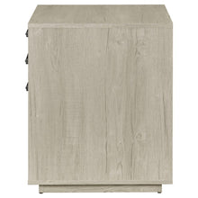 Loomis - 3-Drawer Home Office File Cabinet - Whitewashed Gray