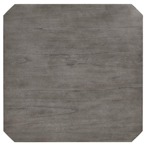 Athens - Round Drop Leaf Counter Dining Table - Gray