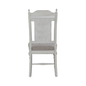 River Place - Panel Back Side Chair (RTA) - White