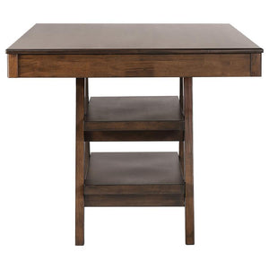 Dewey - 5 Piece Rectangular Dining Table Set - Walnut