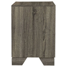 Wright - 2-Drawer Nightstand Bedside Table - Brown Oak