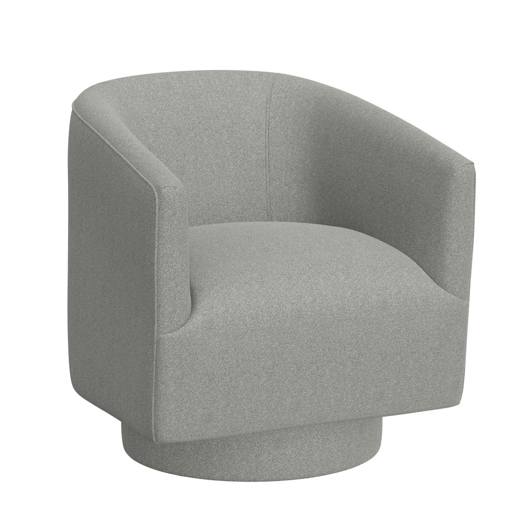 Brylee - Swivel Accent Chair - Meteor Gray