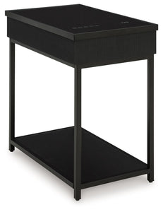 Gemmet - Black - Accent Table